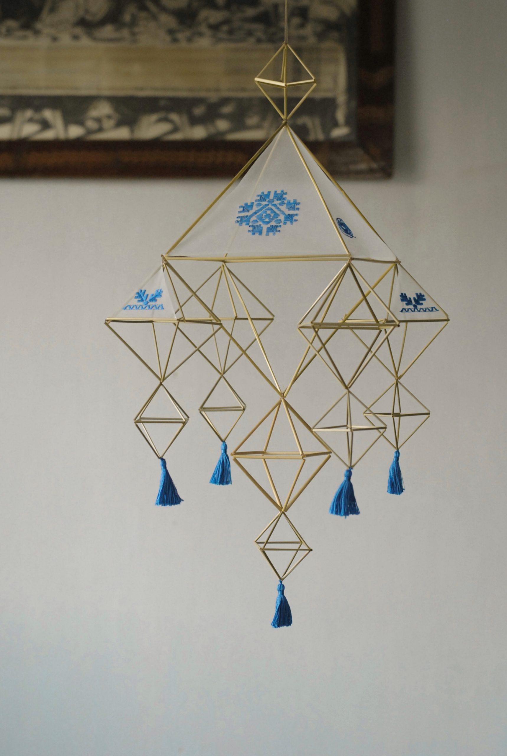 Вишитий павук «Грабельки»