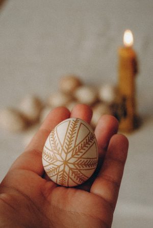 Орнамент «Ружа з сосонкою»