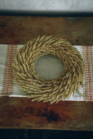 Вінок зі злаків